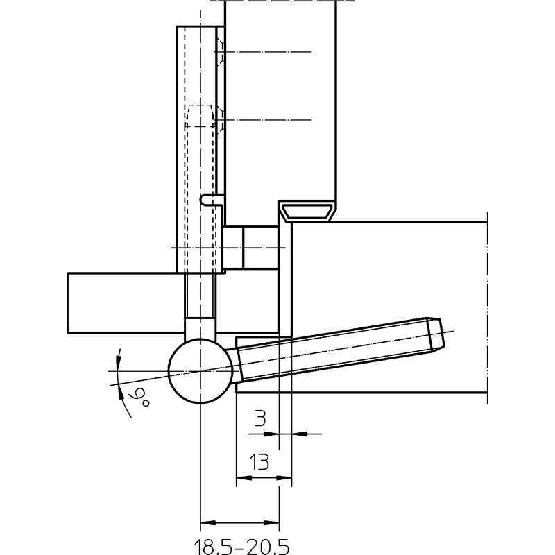 WRT-Band VARIANT® V 5450 Stahl 2-teilig Flachkopf matt vernickelt
