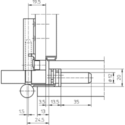 Rahmenteil VARIANT® V 4400 WF FV, Stahl