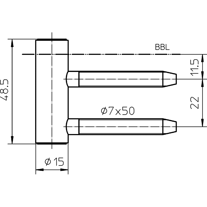 Rahmenteil VARIANT® V 4400 WF FV, Stahl