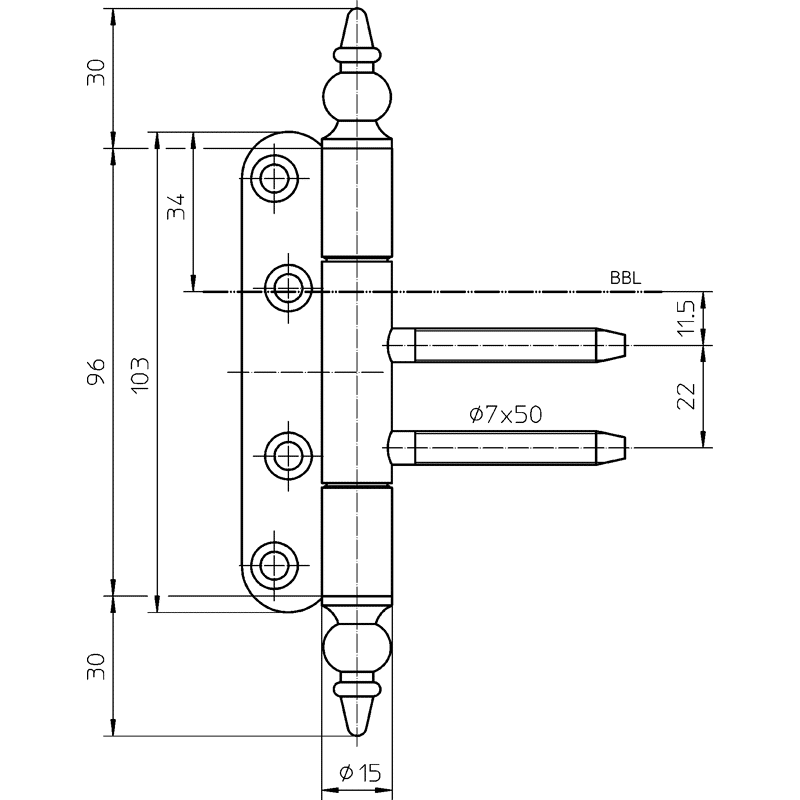 SIMONSWERK ZT-Designband VARIANT® V 4437 WF ZK 3-teilig Zierkopf bei SEEFELDER kaufen SIMONSWERK ZT-Designband VARIANT® V 4437 WF ZK 3-teilig Zierkopf bei SEEFELDER kaufen