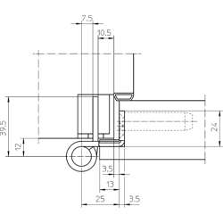 Objektband VARIANT® VX 7939/120, Edelstahl