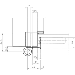 OT-Band VARIANT® VX 7939/160 18-3 Edelstahl 2-teilig Flachkopf