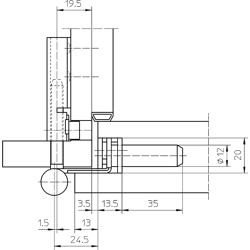 Rahmenteil VARIANT® V 4400 WF FV, Stahl