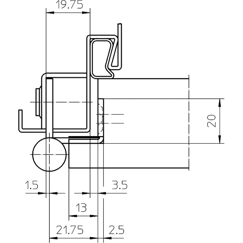 Objektband VARIANT® V 8535, Stahl