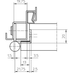 Objektband VARIANT® V 8535, Stahl