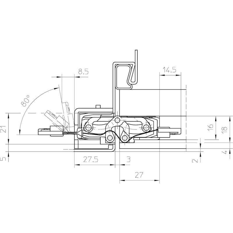 Simonswerk WRTTürband TECTUS TE 240 3D N Energy ALU verd.li 5 400680 12601