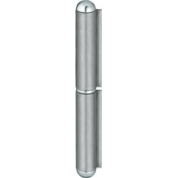 Simonswerk Tür-Bandrolle, KO 6, 140mm, 2tlg., Stahl blank