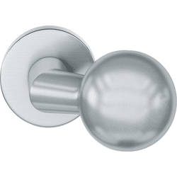 FSB Türknopf auf Rosette 23 0846, ASL®, Edelstahl
