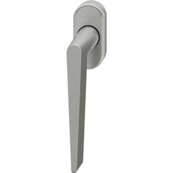 FSB Fenstergriff 34 1005, ovale schmale Ros., Aluminium