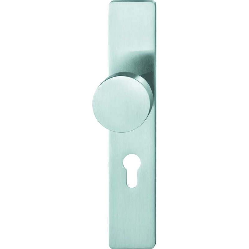 Knopf auf Langschild ASL® 19 1970, Aluminium
