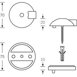 Bodentürpuffer Typ 3884