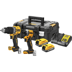 DeWalt Akku-Kombopack 18V,  DCD800+DCF850 DCK2050E2T