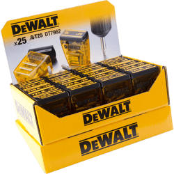 DEWALT Display 20 x DT7962 Box 25xT25 25mm DP43