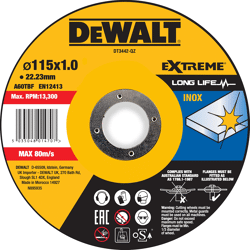 DeWalt Trennscheibe 115mm Inox