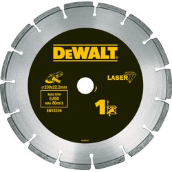 DEWALT Diamanttrennscheibe LaserHP1 230mm DT3743