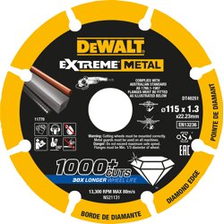 DEWALT Diamanttrennscheibe 115x1.3mm DT40251