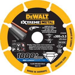 DEWALT Diamanttrennscheibe 305x3.3mm DT40256