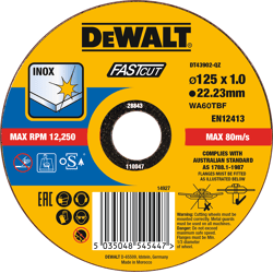 DeWalt Trennscheibe Edelstahl flach