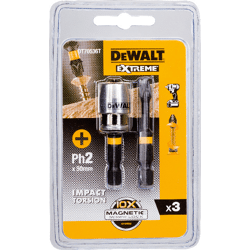 DEWALT Bit-Set 3-tlg. schlagf. Ph2 50mm DT70536T