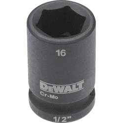 DeWalt Steckschlüssel kurz 1/2 Schlagfest