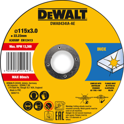 DeWalt Trennscheibe 115mm Metall