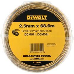 DEWALT Flexvolt Trimmer-Faden, 68,6 m / 2,5 mm DT20652