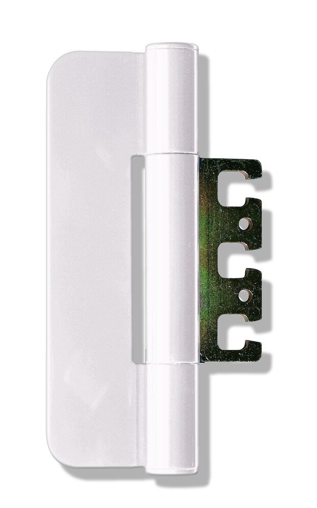 Dreirollenband B9107.160 für ungefälzte Türen, Aufnahmeelement VX