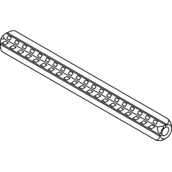 HEWI Vierkantstift 60.9R Vk8