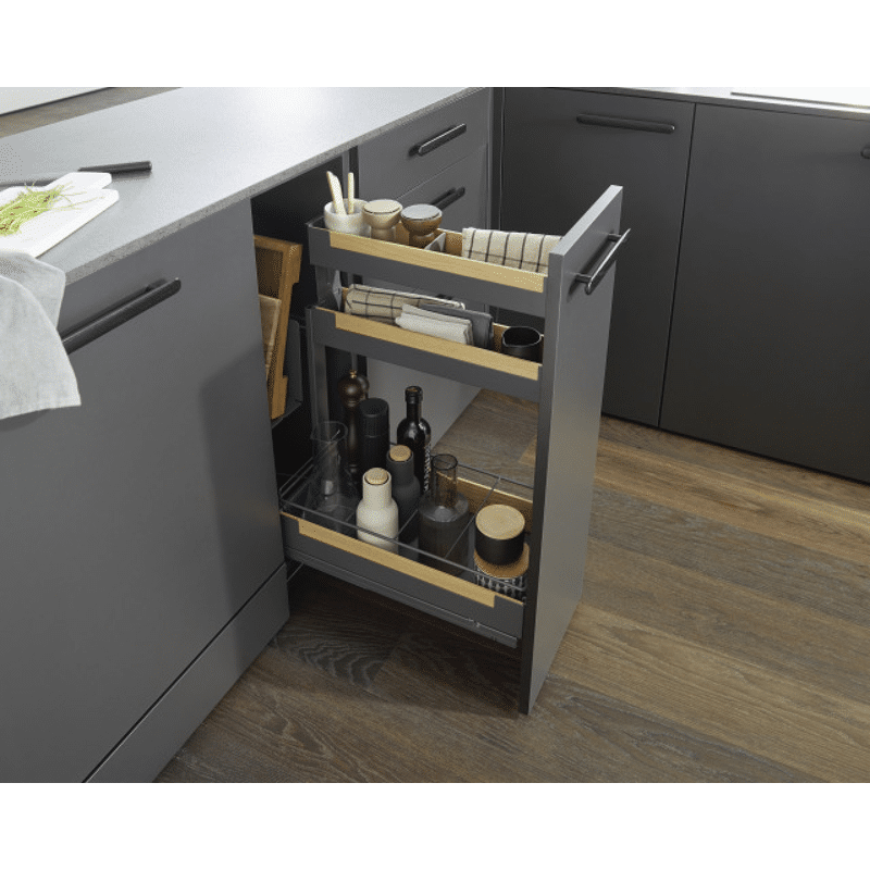 Unterschrankauszug Pinello Board 300 rechts Blum Legrabox anthrazit