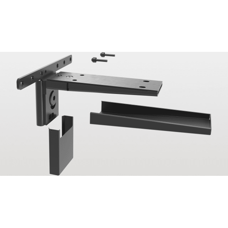 peka Tablarträger Massivholz 850 Pecasa Feinstruktur schwarz