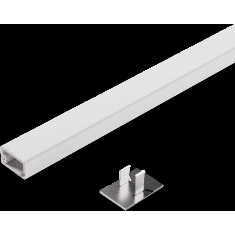MB-Kabelkanal ablängbar L 1000mm weiß