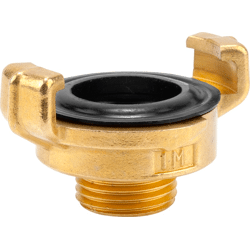 Gardena Gewindestück 711-20 aus Messing mit 3/4" Außengewind