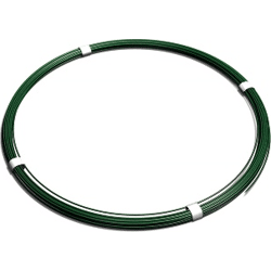 H + S Zauntechnik PVC-Spanndraht grün Aktion 1 Ring = cirka 80 Laufmeter