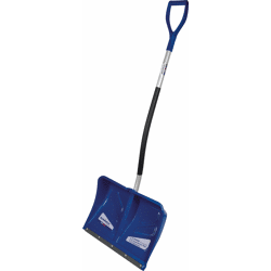 Kunststoff-Schneeschieber 55cm Spezial Alustiel, PU-Flüsterk