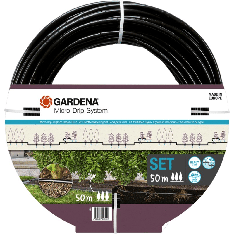 Tropfbewässerung Set 13501-20 Hecke/Sträucher (50 m)