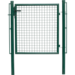 H + S Zauntechnik Elite Türe grün 1, 00 m Gesamtbreite 1060 mm