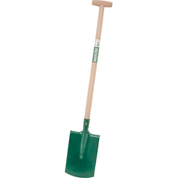 Offner Spaten aus Stahlblech gehärtet mit 85 cm Hartholzstiel