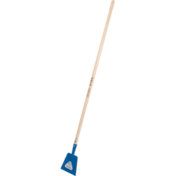 Offner Eisstösser aus Stahlblech 135 cm Hartholz-Stiel,  montiert