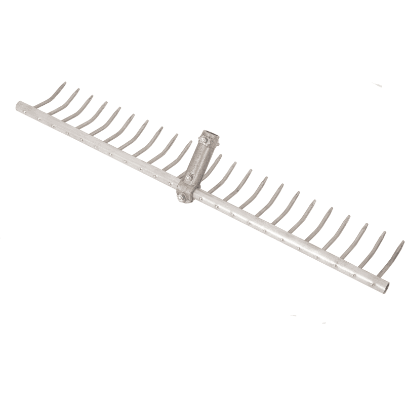 Alu-Heurechen ohne Stiel 23 Zinken, Balkenbreite 74 cm