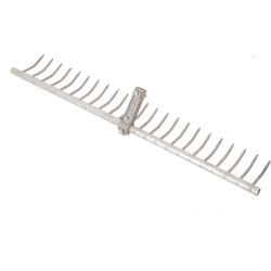 Offner Alu-Heurechen ohne Stiel 23 Zinken,  Balkenbreite 74 cm