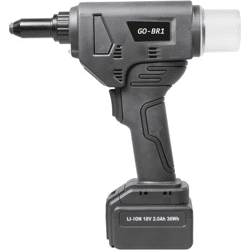 AKKU-BLINDNIETSETZGERÄT  GO-BR1 mit 2 18V/2.0Ah Akkus u.Lade