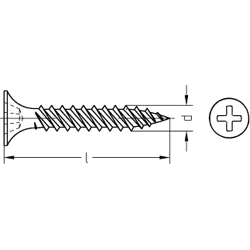 Gipsplattenschraube Kleinpaket 3, 9x35