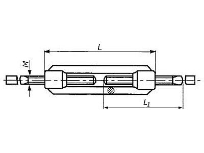 DIN 1480 Stahl SP-AE galvanisch verzinkt Spannschlösser mit 2 Anschweiß.