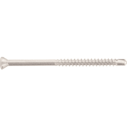 Dielenschraube T10 A2 3, 2x40/24 m.Innensechsrund und Bohrspitze rostfrei
