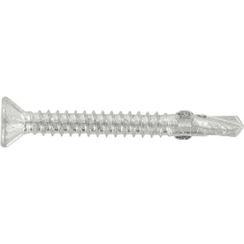 Senk-Bohrschraube A2 BI-Metall 4,8x32 m.Flügel u.Rippen, T25 rostfrei