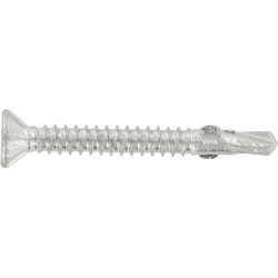 Senk-Bohrschraube A2 BI-Metall 4,8x32 m.Flügel u.Rippen, T25 rostfrei