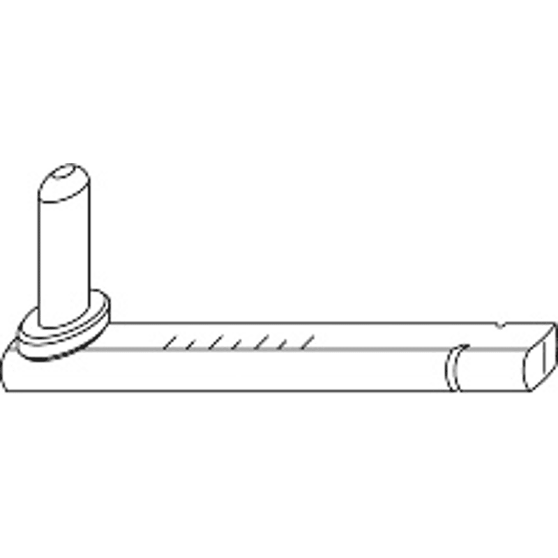 Verstellkloben SK15 BLR ohne Seiten- regulierung L59 Abst.30-44 Schwarz-S