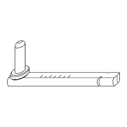 MACO Verstellkloben SK20 BLR ohne Seiten- regulierung L150 Abst.95-130 Schwarz-S