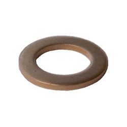 Grudke Zwischenring für Topfbandrollen, messing Aussen 18 mm, Innen 12, 5 mm, Stärke 2 m