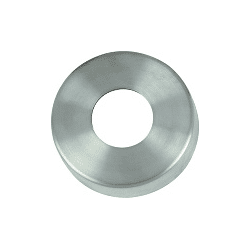 Schösswender Abdeckrosette f.Wand-und Bodenanker 105mm, Edelstahl matt, für Rohr 42, 4mm
